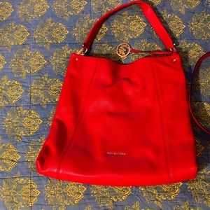 Michael Kors Red Hand Bag